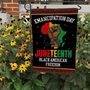 Juneteenth Emancipation Day Flag, Black American Freedom Flag, I am Black History Flag, Black Independence Day Flag, UMO69