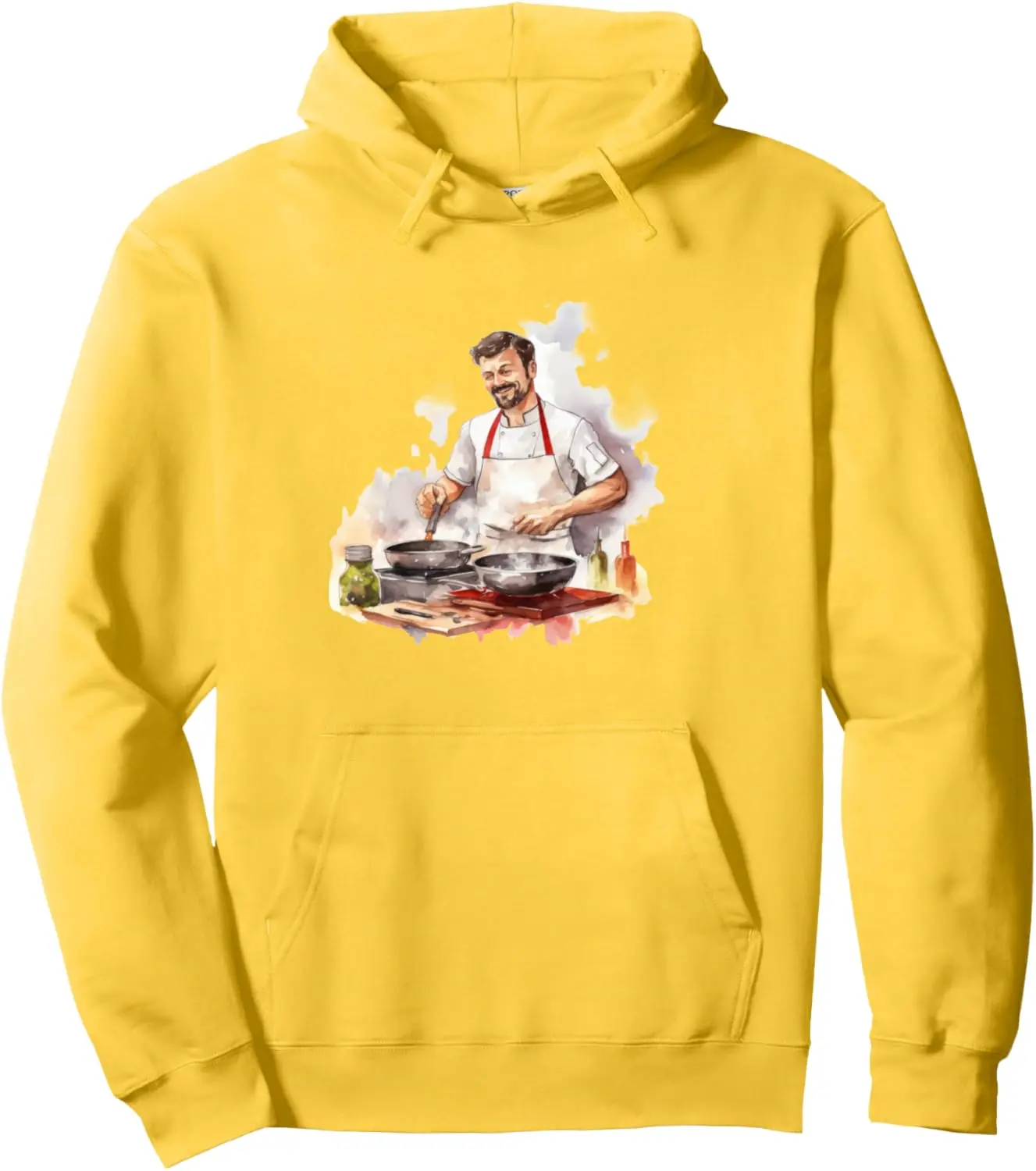 Chef T-Shirt Chef Art Kitchen Clothing Hoodie Chef Clothing Pullover Hoodie