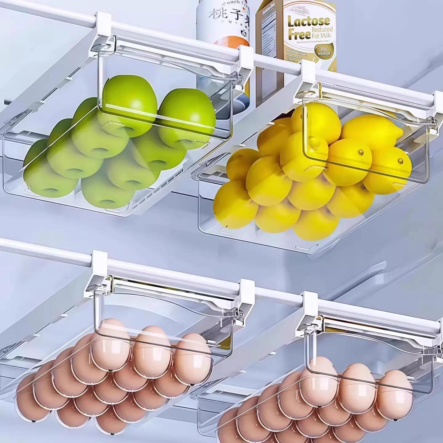 Refrigerator drawer-style storage box Refrigerator drawer-style storage box