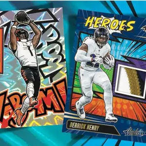 2025 Absolute football calendar 2 box break PYT KABOOMS and EXPLOSIVES