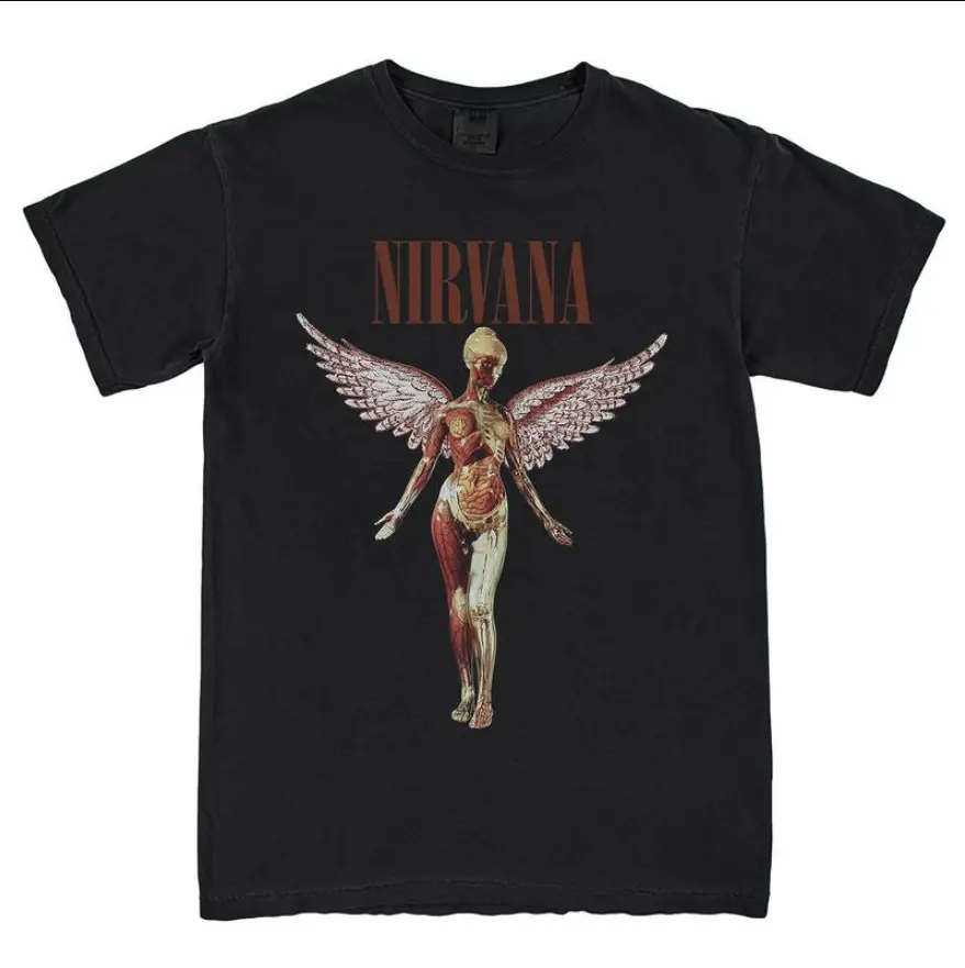 Nirvana Heliconia Sweatshirt, Vintage Nirvana Crewneck Sweatshirt, Nirvana Kurt Cobain Sweater, Nirvana Sweatshirt, Nirvana Tour 90s Tee Shirt
