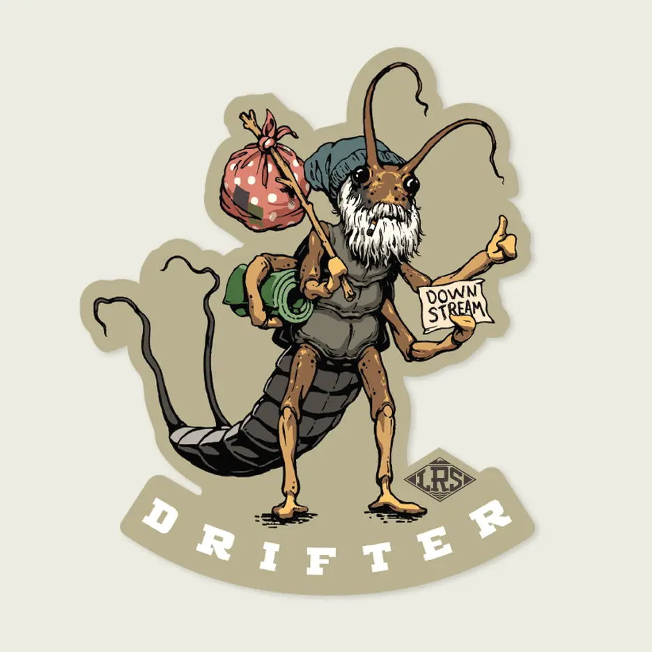 Stonefly Drifter Decal Stonefly Drifter Decal