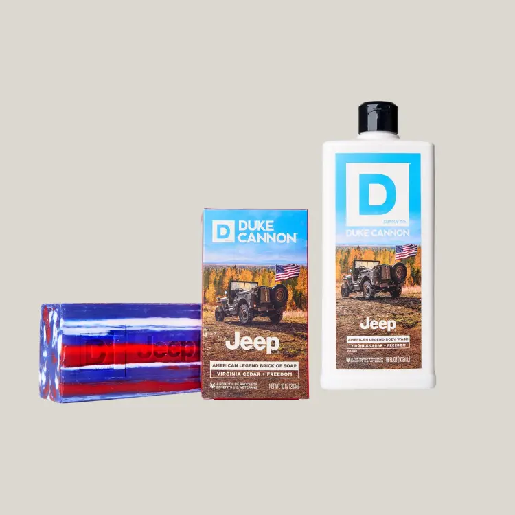 Jeep Brand Brick of Soap & Body Wash - American Legend