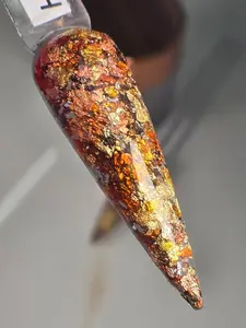 HARVEST Acrylic Powder Mix Glitter 1oz Superior Adhesion & Self-Leveling Formula for Advanced & Beginner Use