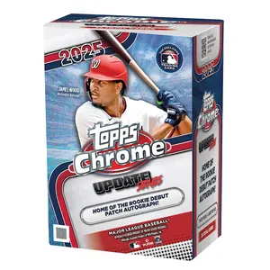 2025 Topps Chrome Updates Baseball Blaster Box