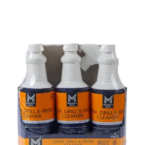 New packing Commercial Oven, Grill And Fryer Cleaner, 32 oz., 3 PK New packing Commercial Oven, Grill And Fryer Cleaner, 32 oz., 3 PK