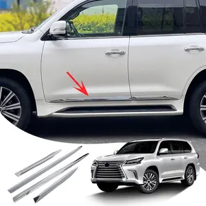 For 2008-2022 Lexus LX 570 LX570 2021 2020 2019 2018 2017 2016 2015 Car Door Chrome Trim Upgrade Body Kit Decoration Accessories