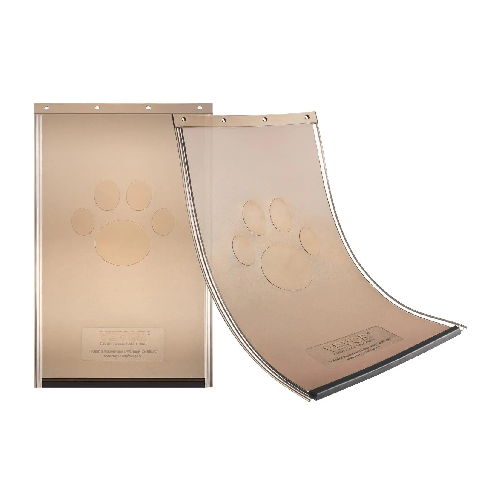 【summerfinds】VEVOR Pet Door Replacement Flap, Compatible with VEVOR Flap Pet Doors, Measures 10.25" x 16.25" Longer Lasting, Weather-proof, Thickened PVC Dog Door Replacement Flap with Long Magnetic Strip (Large)