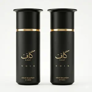 Ahmed Al Maghribi Kaaf Noir Bundle 3.4oz Extrait De Parfum – Unisex Perfume