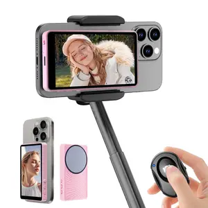 Phone Vlog Selfie Monitor Screen, Bluetooth Remote Back Camera Monitor, No Latency, Selfie/Vlogging/Live Streaming Compatible with iPhone Android Cellphone filming tools