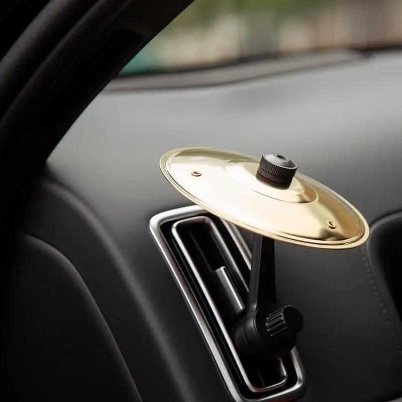 Car Crash Cymbal, Car Cymbal Air Vent, Car Drum Cymbal Air Vent, Make Your Driving More Fun, Easy Installation And Rugged, Suitable For All Types Of Vehicles