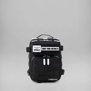 9L Backpack Mini Alpha Black White Accents