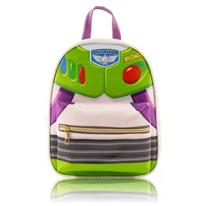 Disney Toy Story Buzz Lightyear Backpack for Kids | Toy Story Bookbag with Space Ranger Suit Graphic | Toddler Travel Bag, Lightweight Mini Backpack Purse for School | Ages 3+