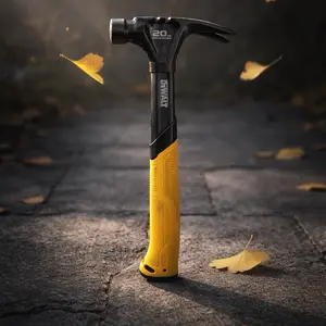 RIP Claw Hammer - Heavy-Duty Forged Steel Claw Hammer, Multipurpose Hand Tool for Woodworking, Demolition