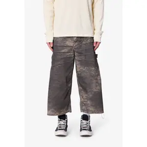 mnml Extra Long Overdyed Cargo Shorts - Digi Camo
