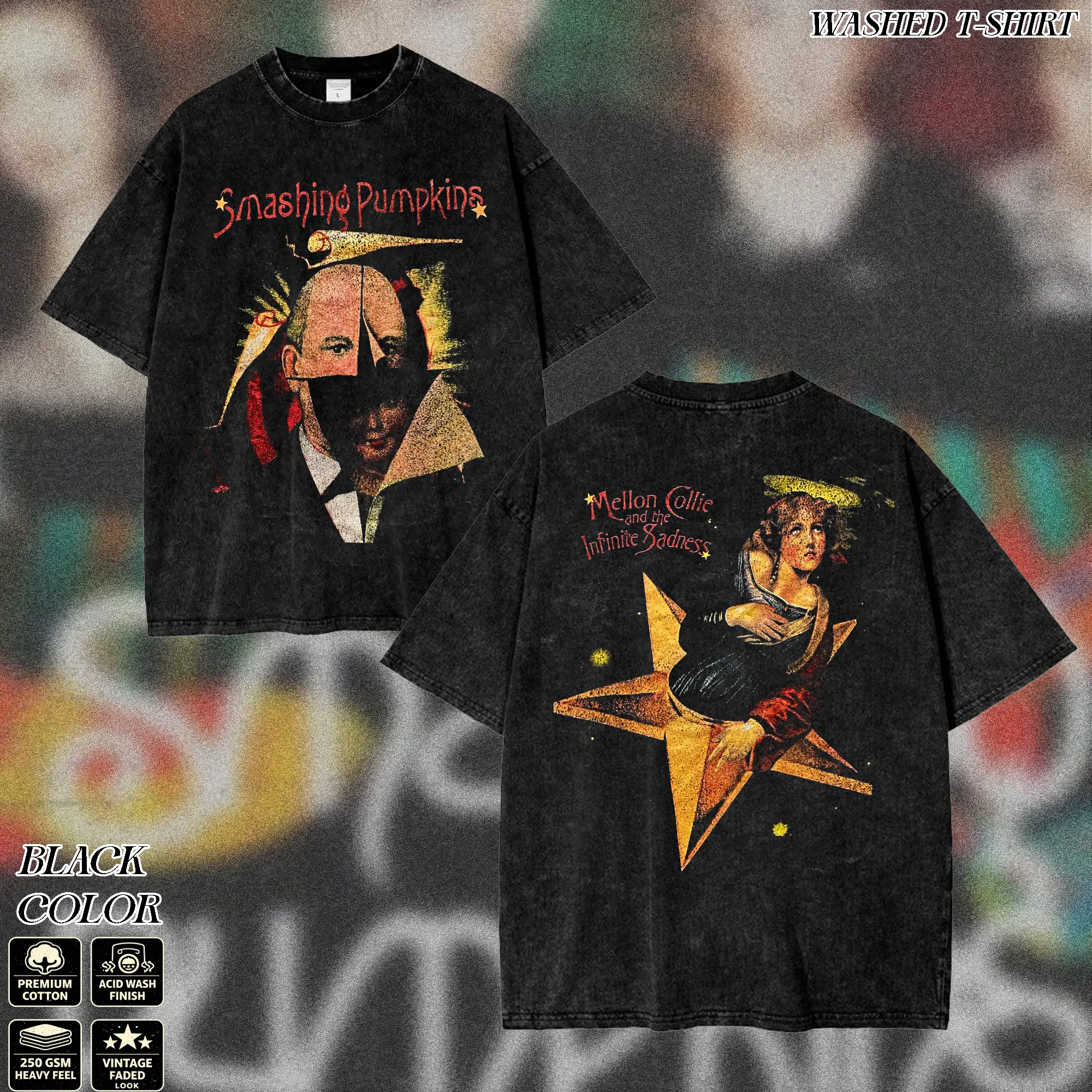 Washed T-Shirt V15