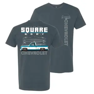 Chevrolet Square Body T-Shirt - Classic Truck Graphic , Retro Chevy Design , Soft And Comfortable , Perfect For Car Enthusiasts , Great Gift For Vintage Truck Lovers Menswear Unisex Top