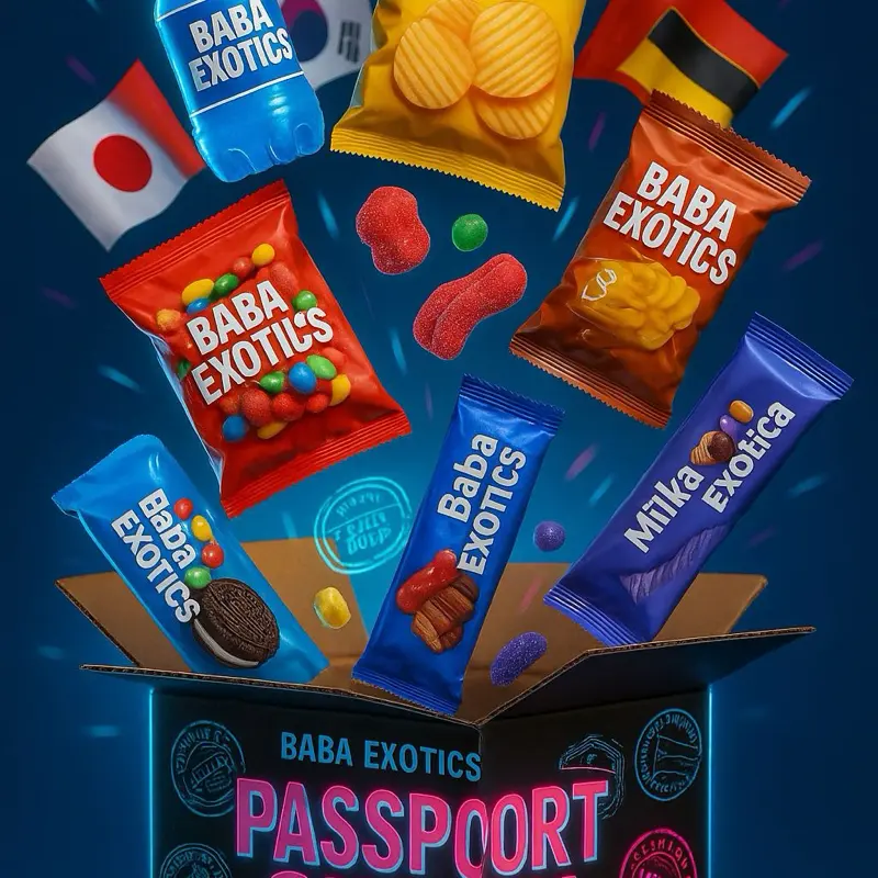 Baba favorite exotic snack box bundle