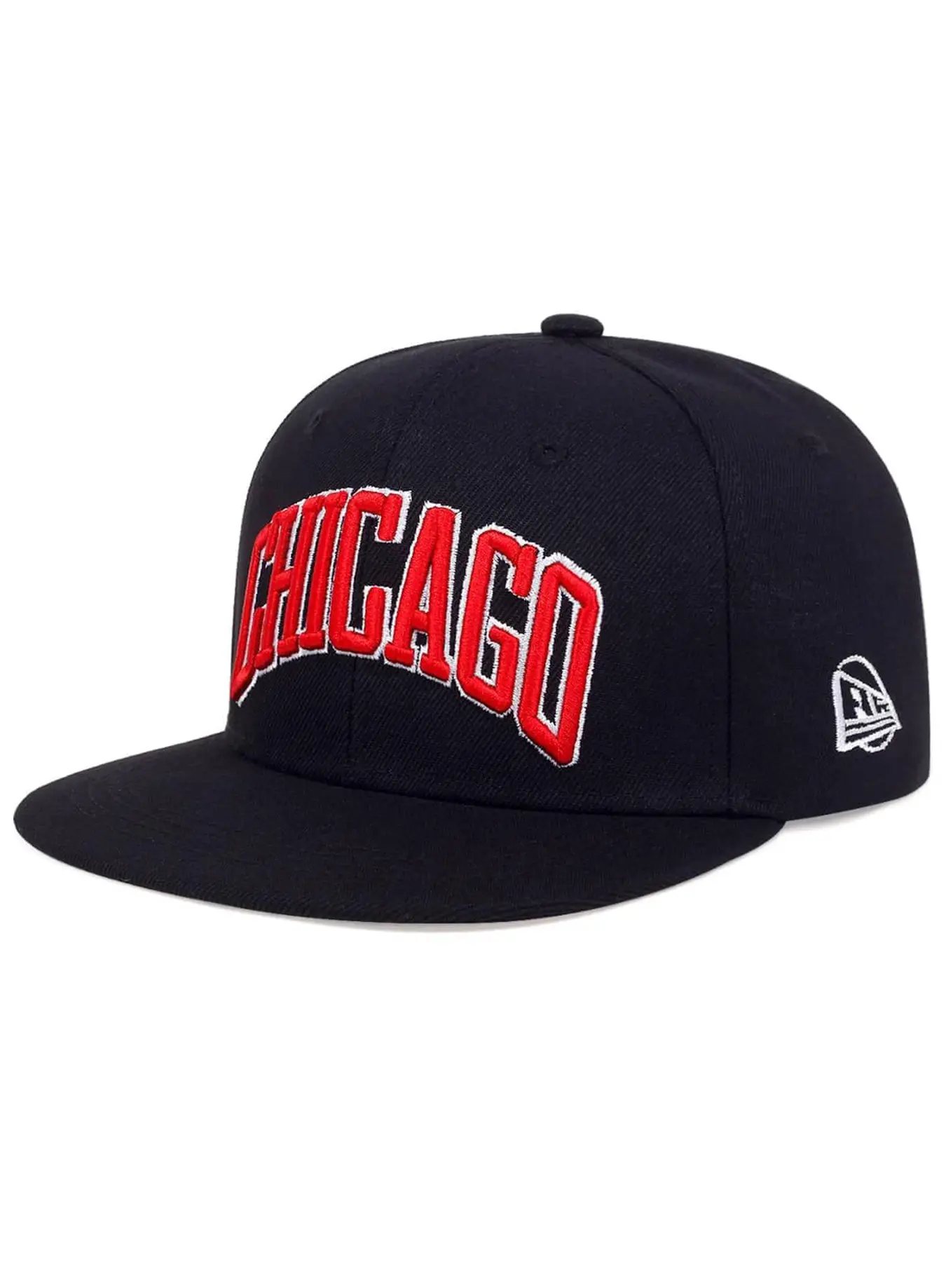 Unisex Chicago Letter Embroidered Baseball Cap, Adjustable Outdoor Sun Protection Hat, Casual Fitted Design for Spring & Fall Travel, Adjustable Snapback Cap, Adjustable Sunscreen Hat, Adjustable Headwear, Graphic Hats