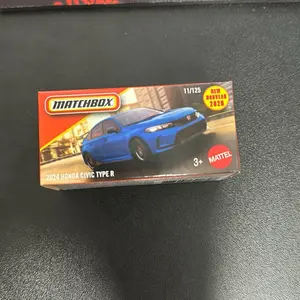 2024 Honda Civic Type R Diecast Matchbox Car, Collectible Model Toy, Decor Accessories