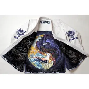 'Shogun Tao' premium Shogun Fight BJJ Gi White