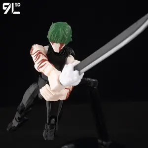 9L 3D Jujutsu Kaisen Multi-joint Dummy13 Lucky13 T13 Zen'in Maki Articulated Toys Action Figures Mannequin Model Ornaments Gifts