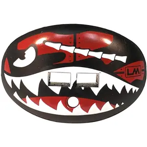 Football | Military Flying Tiger Adult and Youth | High Impact Piece for Sports | Dual Action Air Flow | Pacifier Lip and Teeth Protector
