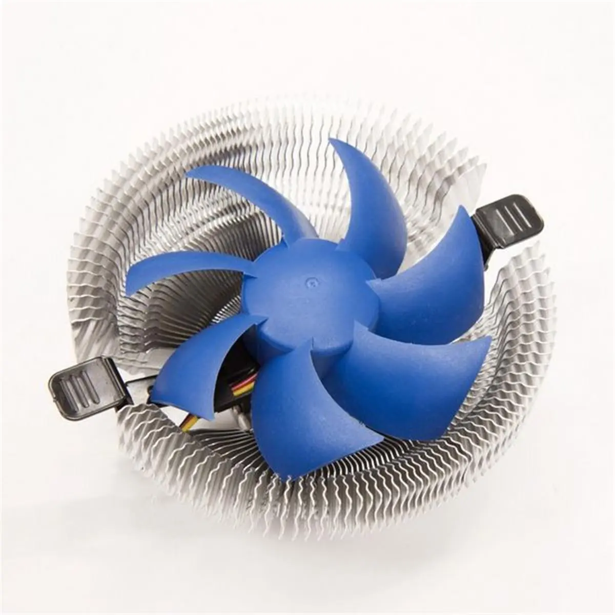 SilenX 92mm Spiral Heat Sink - Compact, 3rd Generation Fluid Dynamic, Noise Reduction (8-24 dBA), Easy Installation, Aluminum Fins, 225 g, 2U Rack Mount, Universal Mounting Bracket for Computer Heat Dissipation