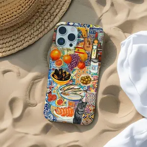Spanish Summer Holiday Collage Phone Case, European Aesthetics Phone Case, Cute & Trendy, Preppy, iPhone 17 16 15 14 13 12 11 Pro Max Samsung Galaxy S25 24 23 22 21 Ultra Plus FE, Summer Gift for Her
