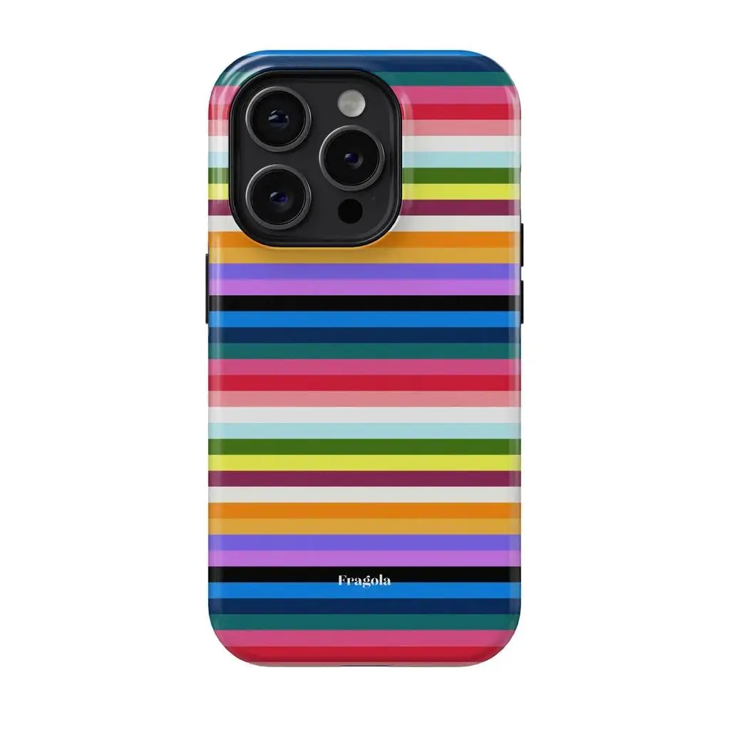 Fragola Brand iPhone Case | TUTTI FRUTTI | Horizontal AestheticCompatible with Apple 17P/16/15/14/13/12/11/X/8/7, Samsung S26/25/24/23/22/21/20phones. Anti‑drop phone case, lightweight, stylish and shock‑resistant