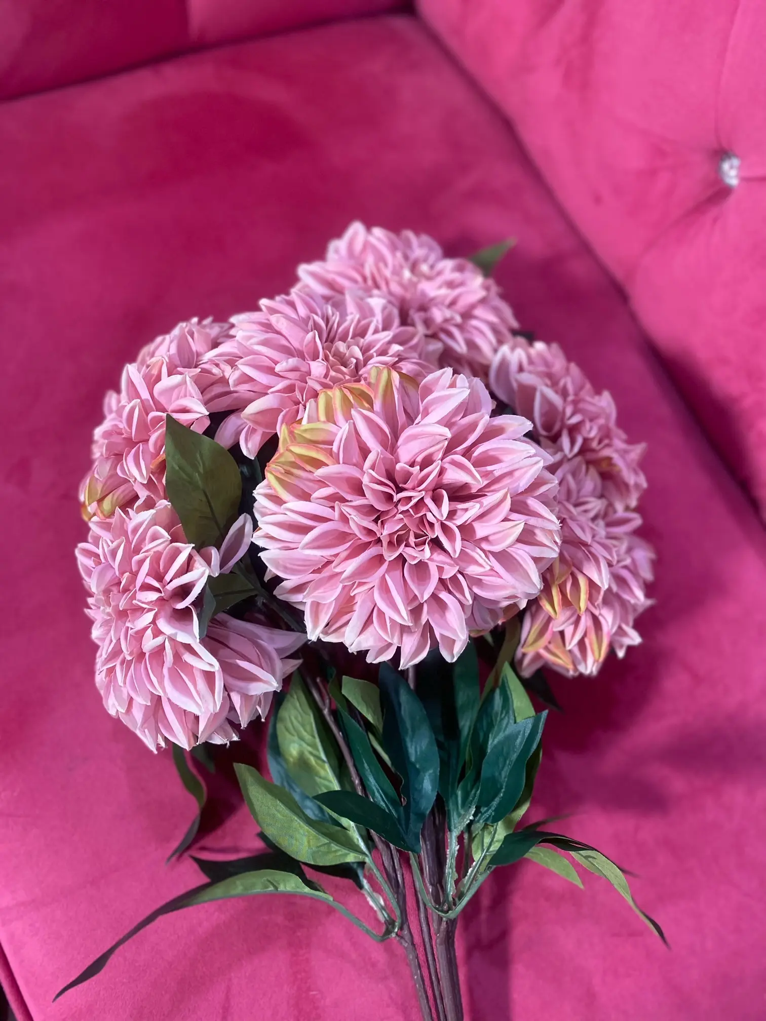 Pink Dahlia Bouquet