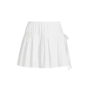 Road G - Havre Tie Mini Skirt - Off White