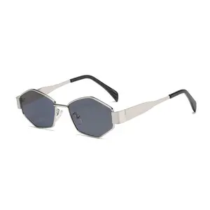 SOLA STREET4 Metal Frame Oval Fashion SunGlasses Suitable For Daily Wear Beach Accessories For Women&man Glasses