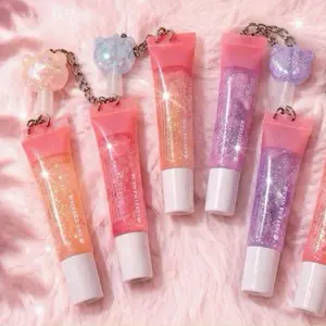 lip Gloss with Keychain" Lipstick
