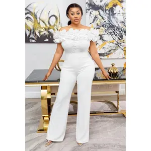 Bare Elegance Off-Shoulder Jumpsuit