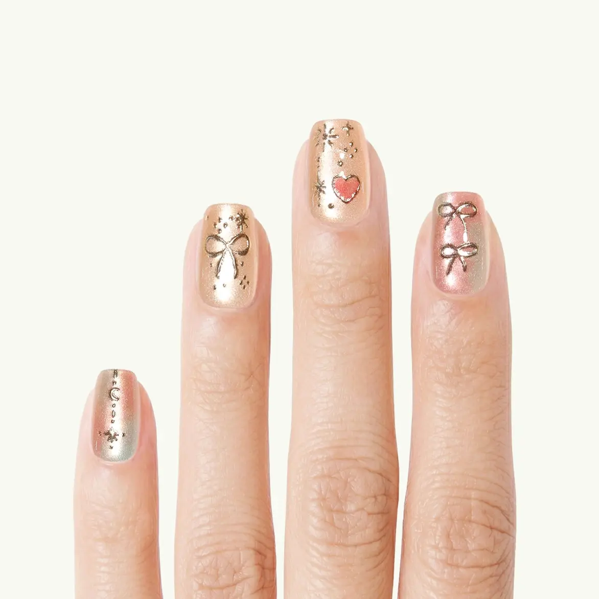 Blushing Belle – Soft Square Pink Acrylic Press-On Nails