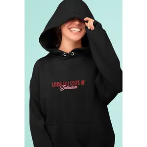 Embroidered— Living in a State of Delusion Hoodie