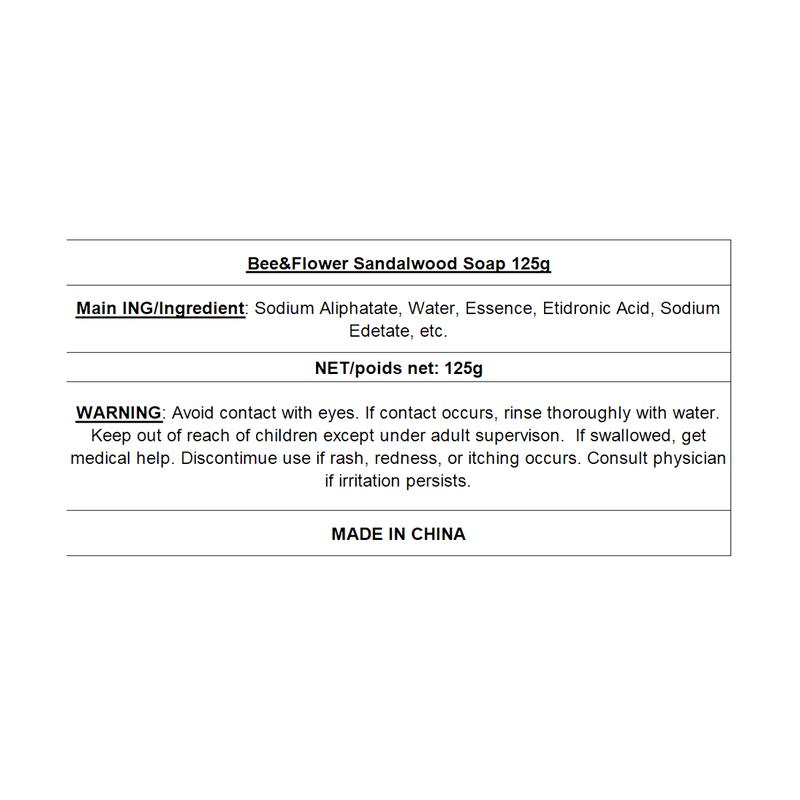 Bee&Flower Sandalwood Soap  125 g
