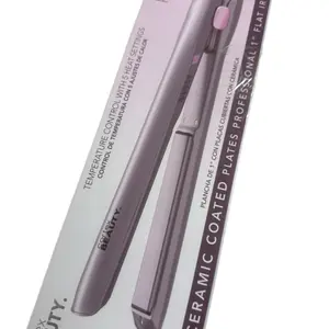 Beauty Ceramic Coated Plates - 1.5-Inch Flat Design, Ideal for Professional Use, Versatile for Various Applications