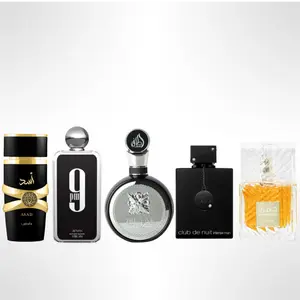 FAKHAR LATTAFA + KHAMRAH + 9PM + CLUB DE NUIT BLACK + ASAD By Lattafa Perfumes- Fragrance Gift Bundle