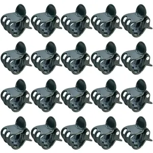 100 count  Clips, Orchid Clips  Orchid Support Clips Flower and Vine Clips for Supporting Stems Vines Grow Upright Dark Green