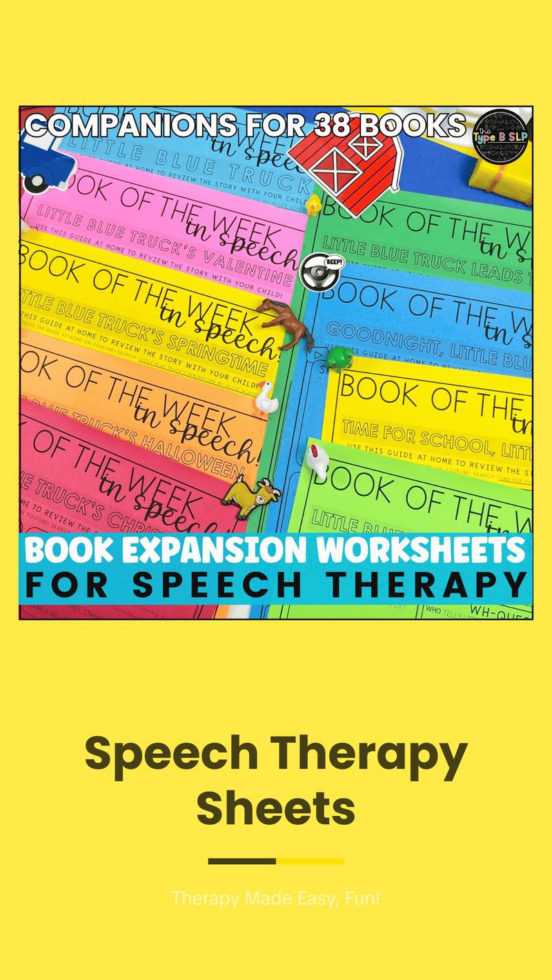 Book Companion Expansion Pages for Speech Therapy | No Prep - TikTok Shop