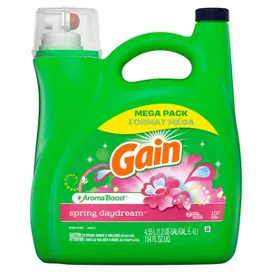 Aroma Boost HE Spring Daydream Scent Liquid Laundry Detergent, 107-Loads, 154 fl.oz.