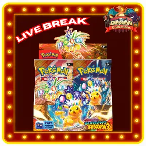 Pokemon TCG [ENG] Scarlet & Violet Surging Sparks - 1 Booster Box LIVE RIP ONLY