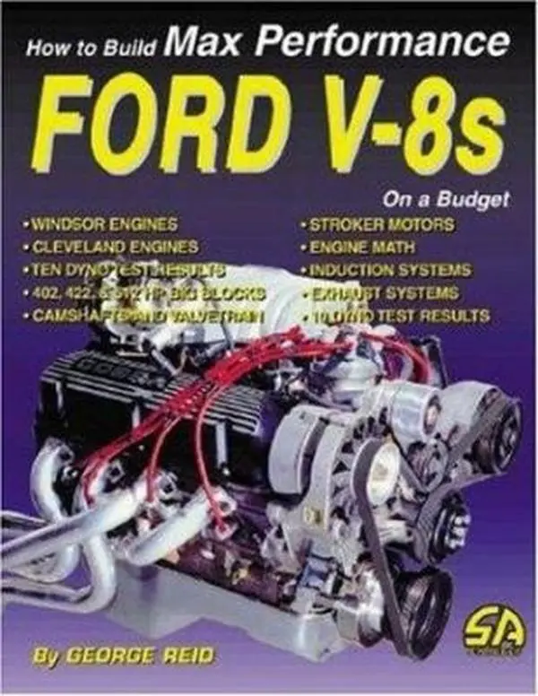 USED-How to Build Max Performance Ford V-8S on a Budget by George Reid (Paperback)