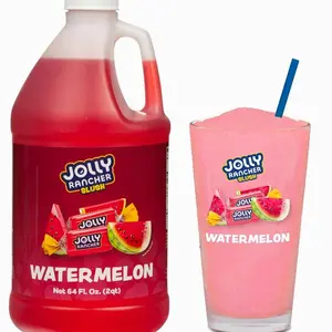 JOLLY RANCHER® Watermelon Frozen Beverage Mix – Fruit Flavor Slushie Mix for Machine, 1/2 Gallon Bottle – Frozen Drink Concentrate, 5:1 Ratio for Slushie & Frozen Drink Machines