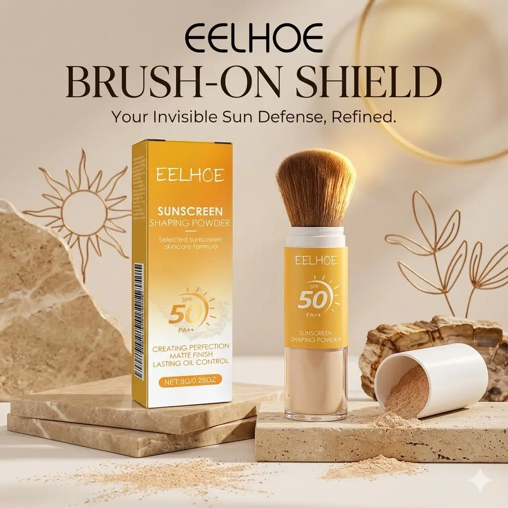 Setting Powder  A natural, lightweight, and breathable setting powder for daily makeup controls oil, ensures long lasting wear, and prevents makeup from shifting.