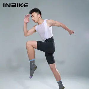 INBIKE Men High Waisted Biker Shorts Summer Breathable With Side Pocket