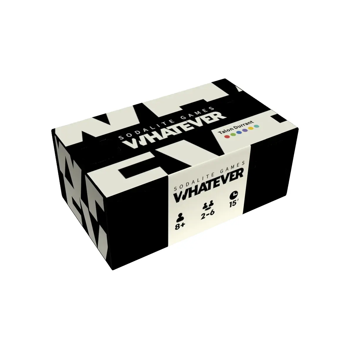 Whatever, Hilariously Fun, Auction, Bluffing & Bidding Card Game, Family-Friendly Party Game for Kids, Teens & Adults, Ages 8 and Over, 2-6 Players, Fast and Easy to Learn
