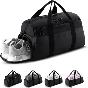 (R) Gym Bag V2 for Men and Women with Shoe & Wet Compartment - Duffle Bag for Travel, , Fitness and Workout